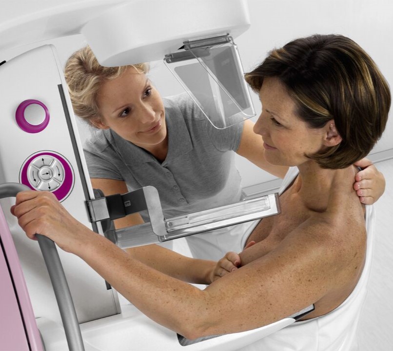 Проведение цифровой рентгеновской маммографии