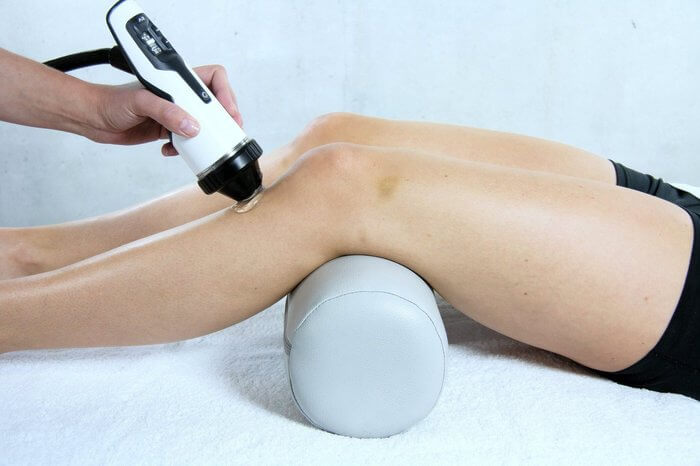 Лечение тендинита связки надколенника («колено прыгуна») фокусированной волной на аппарате T-TOP «F-SW ULTRA» DUOLITH SD1 