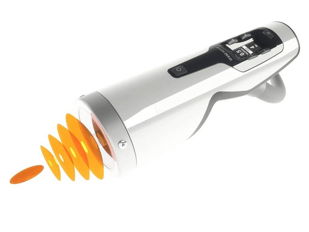 Конфигурация фокусированной ударной волны и фокусного пятна, образуемых аппликатором F-SW «SEPIA»