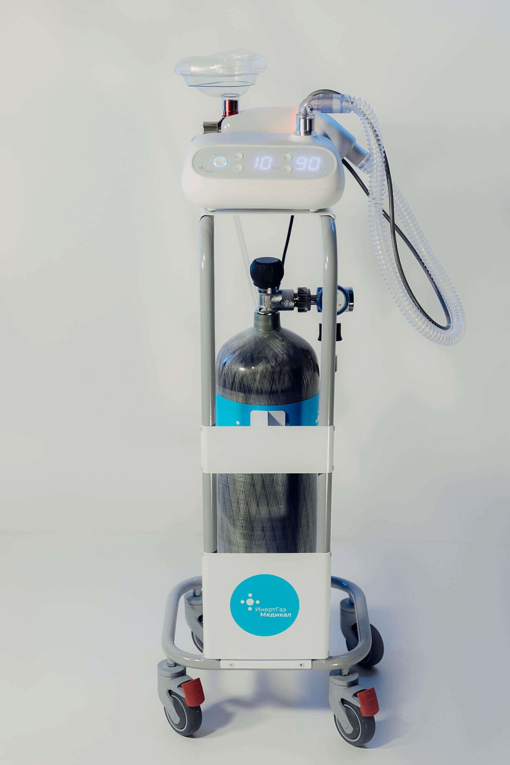 Новинка! Ингаляционный аппарат BreezeLite для гелий-кислородной терапии COVID-19 и постковидной реабилитации