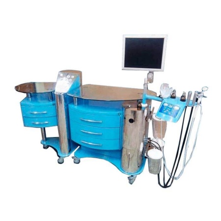 ЛОР комбайн Элема Н ЛК1 со стойкой и гнездами для эндоскопов