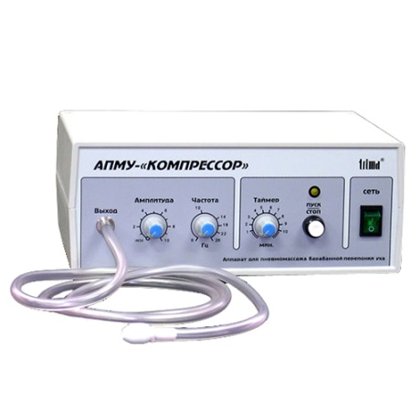 Аппарат для массажа барабанных перепонок АМПУ-компрессор