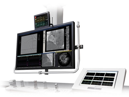 Ангиографическая система BRANSIST Alexa с напольным штативом С-дуги F12