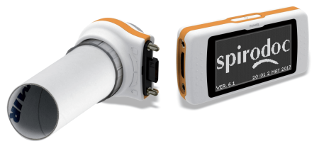 Пульсоксиметр (спирометр) Spirodoc MIR с оксиметрией
